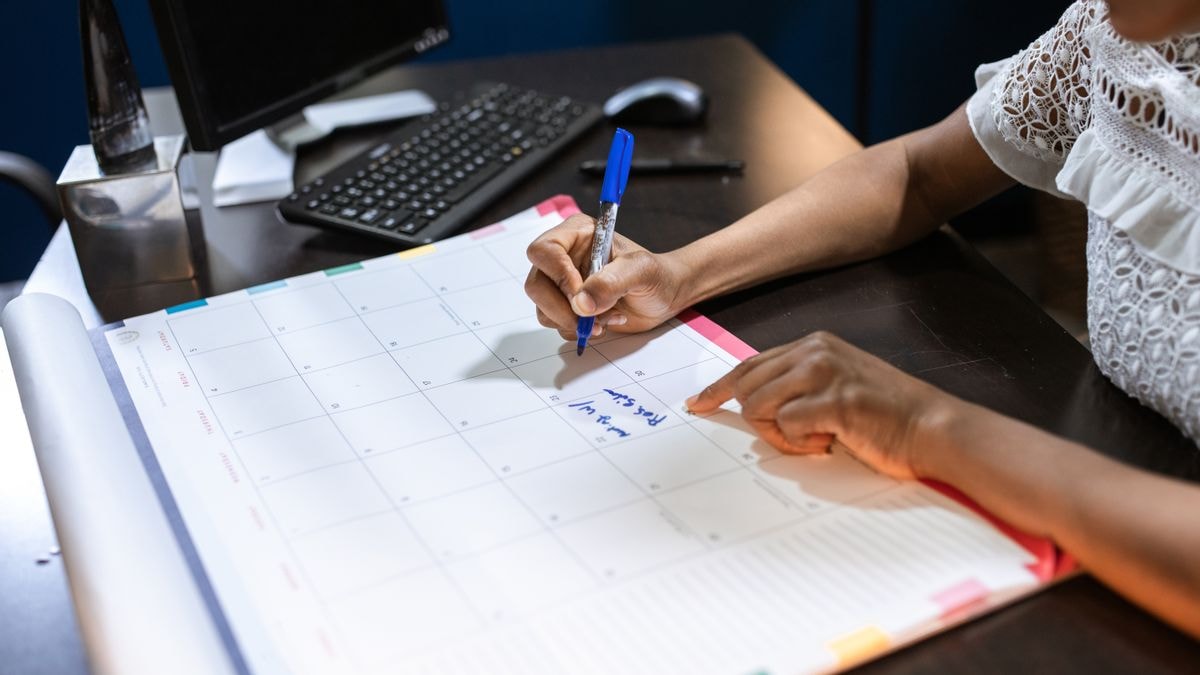 Planification des échéances d'un événement sur un calendrier